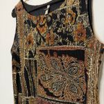 Free People Vintage Boho WhimsiGoth Tank Black graphic design Photo 3