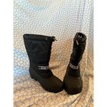 Sorel Snow Boots Unisex Black 1287921011 Size 5 Lace Up Excellent Condition Photo 6