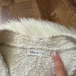 Lulus LULU’S Keep Me Bundled Cream Fuzzy Knit Cardigan Photo 5