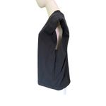 Citizens of Humanity Black Sleeveless V-Neck Muscle Tee Top Cotton Size L USA Photo 5