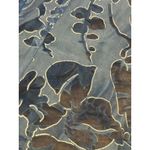 Susan Graver Sheer Floral Zip Up Shirt Jacket Size Small Blue Lightweight Photo 7