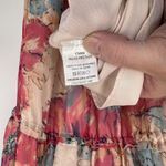 Greylin Tiered Romantic Maxi Dress Small Silk Floral Cottagecore Fairy Boho Photo 12