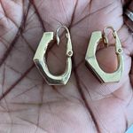 Givenchy  New York Gold Toned Clip On Vintage Earrings Photo 4