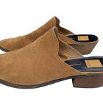 Dolce Vita  Festival Slip On Heeled Mules  Truffle Light Brown Suede  10M  Size 10 Photo 5