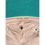 Michael Kors Women's Khaki Cotton Light Wash Mid Rise Skinny Pockets Size 8 Photo 2