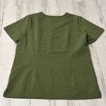 FIGS  Olive Green Women's Scrub  Top Photo 4