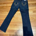 True Religion Bootcut Jeans light Distressed medium Wash western Cowgirl wide Flare leg vintage y2k riding moto biker Photo 5