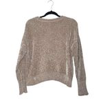 Romeo + Juliet Couture Tan Chenille Knit Pullover Sweater Photo 5
