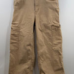 Levi's Levi’s High Waisted Wide Leg Crop Cargo Jeans Tan Utility Stretch W30 Photo 0