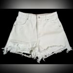 Rolla's  DUSTERS SHORT 27 DISTRESSED HIGH RISE SLIM WHITE POCKETS Photo 1