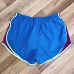 Nike Women’s Dri-Fit Tempo Running Shorts Athletic Workout Teal Purple Sz Large Photo 1