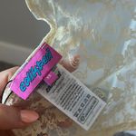 Edikted  White Blue Lace Top Photo 2