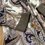 Etro vintage wool blend Paisley V Photo 3