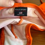 Ralph Lauren Women’s 90’s Polo  Sport Hot Orange Bikini Size 14 Bottoms And Top Photo 6