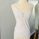 Lululemon  Live Lightly Strappy White Tank Top Photo 3