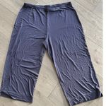 J.Jill Full Leg Cropped Eggplant Purple Leggings Yoga Activewear Sporty Casual Photo 0