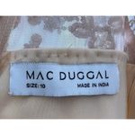 Mac Duggal NWT  Sequin Beaded Long Sleeve Gown 5496 Blush Pink Women's Size 10 Photo 6