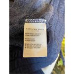 American Eagle  Women’s Half Zip Blue and White Hoodie Size Small Photo 8