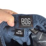 Urban Outfitters BDG High Rise Corduroy Mom Pant in Navy Blue Size 29 Photo 7