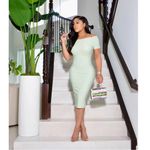 🌸AMTIOUS summer casual dress✨ Blue Size M Photo 1