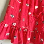 ES College Classics Ladies University of WI Badgers Red Smocked Tube Dress S Photo 2