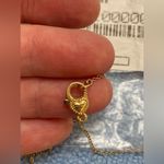 Judith Ripka New  14k Yellow Gold Morganite & Diamond 1.40 cttw Necklace Photo 4