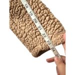 Papaya Sherpa Coat S Champagne Beige Minimalist Warm Neutral Urban Cozy Photo 4