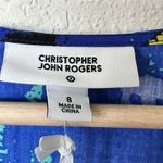 NWT Christopher John Rogers for Target 8 Floral Puff Sleeve babydoll Dress Blue Photo 2