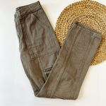Nasty Gal  Olive Green High Rise Cargo Pants Photo 5
