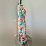 Lulu's Multicolor Backless Dress Pink Photo 4