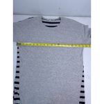 Boden Sweater Dress Striped Knit Casual Long Sleeve Gray Size US 10 Gray Blue Photo 4