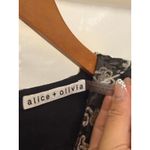 Alice + Olivia  Goth Floral Black Maxi Dress US 0‎ Photo 3