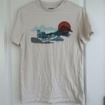 Goodfellow & Co Goodfellow Short Sleeve Graphic T-Shirt S Cream Mountain Sun Dog Bone Photo 3
