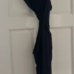 superdown Darcey Ruched Black Mini Dress Photo 2