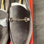 Beast Fashion 11 Vivian-02 Taupe Velvet with Gold Chain Detail Loafers Photo 6