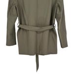 Bardot  Belted Blazer in Khaki Green size Medium NWT Long Sleeves Belted Olive Photo 9