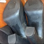 Bebe Black Heeled Boots Sleek Design Photo 7