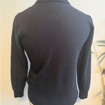 Givenchy  Black Wool Mock Neck Sweater Logo XS Photo 0