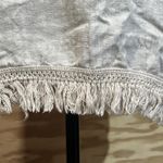 Valentina Naldi 100% Linen Tank Top Tunic Beige Womens Large Boho Beachy Flowy Photo 2