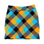 Loudmouth Womens Golf Skort Orange Blue Black 0 Photo 0