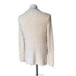Nic+Zoe White Drawstring Mock Turtleneck Chunky Eyelash Sweater Photo 5