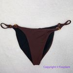 NEW Rhythm Free People Ring Itsy Bikini Bottom in chocolate, size L Brown Size L Photo 1