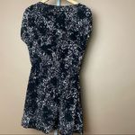 Urban Outfitters  Kimchi Blue Medium 100% Silk Boho Abstract V Neck Flowy Dress Photo 2