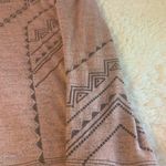 Stylish‎ Geometric Long Sleeve Hoodie Brown Size L Photo 3