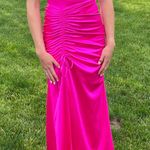 Windsor Pink Long Prom Dress Photo 1