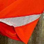 Free People Movement Space Race Orange Bike Shorts Medium NWOT Photo 2