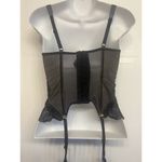 Victoria's Secret  X Chantal Thomass Vintage Garter Teddy Lace Lingerie 34C Black Photo 4