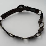 Unbranded Brown Leather Circle Rustic Bras Belt Festival Boho Medium Photo 3