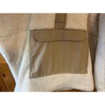 KAVU  Women's Cream Fleece Hooded Pullover Sherpa Jacket Size 2XL (5451) Photo 2