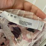 IRO Pink Floral Lace Trim Flowa Camisole Blouse 34 Photo 2